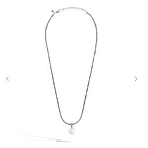 John Hardy Silver and Pearl Necklace (NEW)